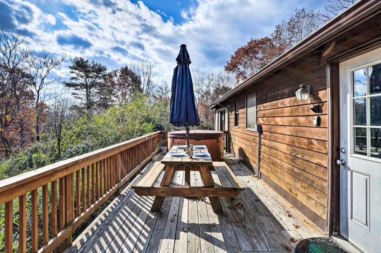 Вилла Calming Shenandoah Valley Cabin With Hot Tub! Лурей Экстерьер фото